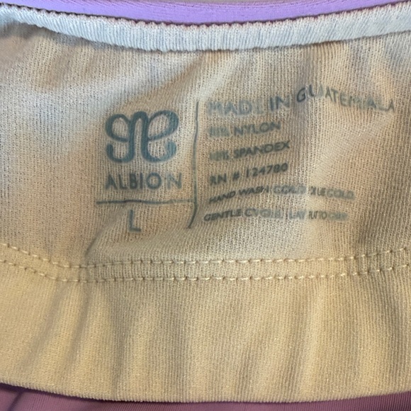 Albion Women's Pink Strappy swim Top size large - Picture 3 of 3